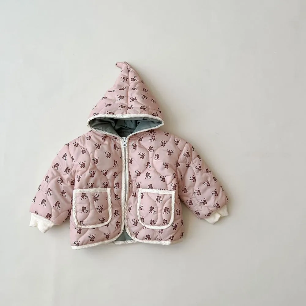 Unisex Baby Winter Hooded Coat Wholesale Baby Clothes