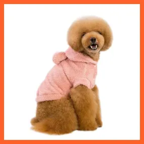 Warm Clothes For Cats And Small Dogs | Fleece Clothes For Pets