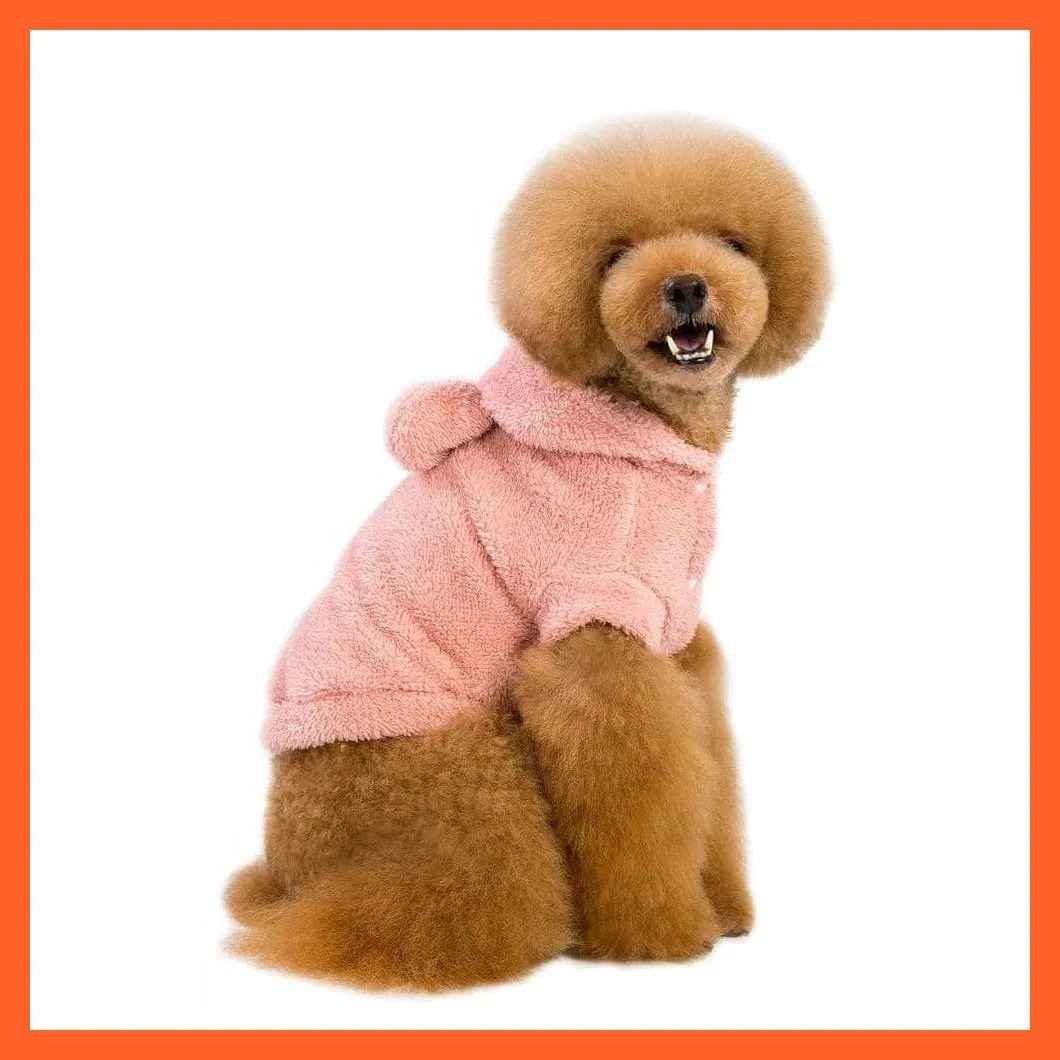 Warm Clothes For Cats And Small Dogs | Fleece Clothes For Pets