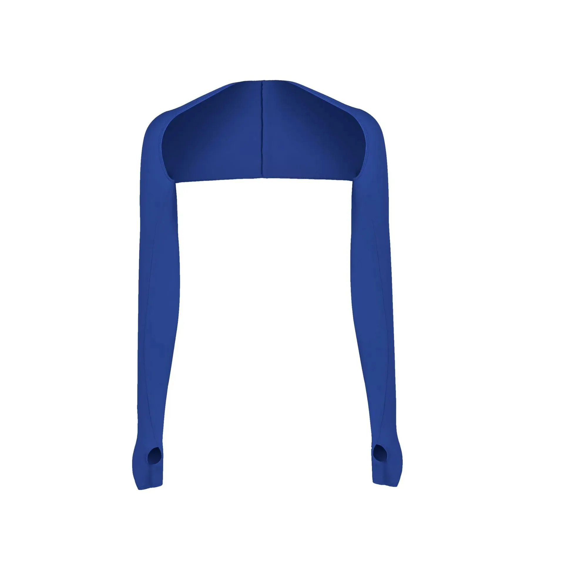 Women Thumbhole Long Sleeve Bolero Shrug Solid Color Open Front Cropped Cardigan Top Slim Fit Sunscreen Jacket