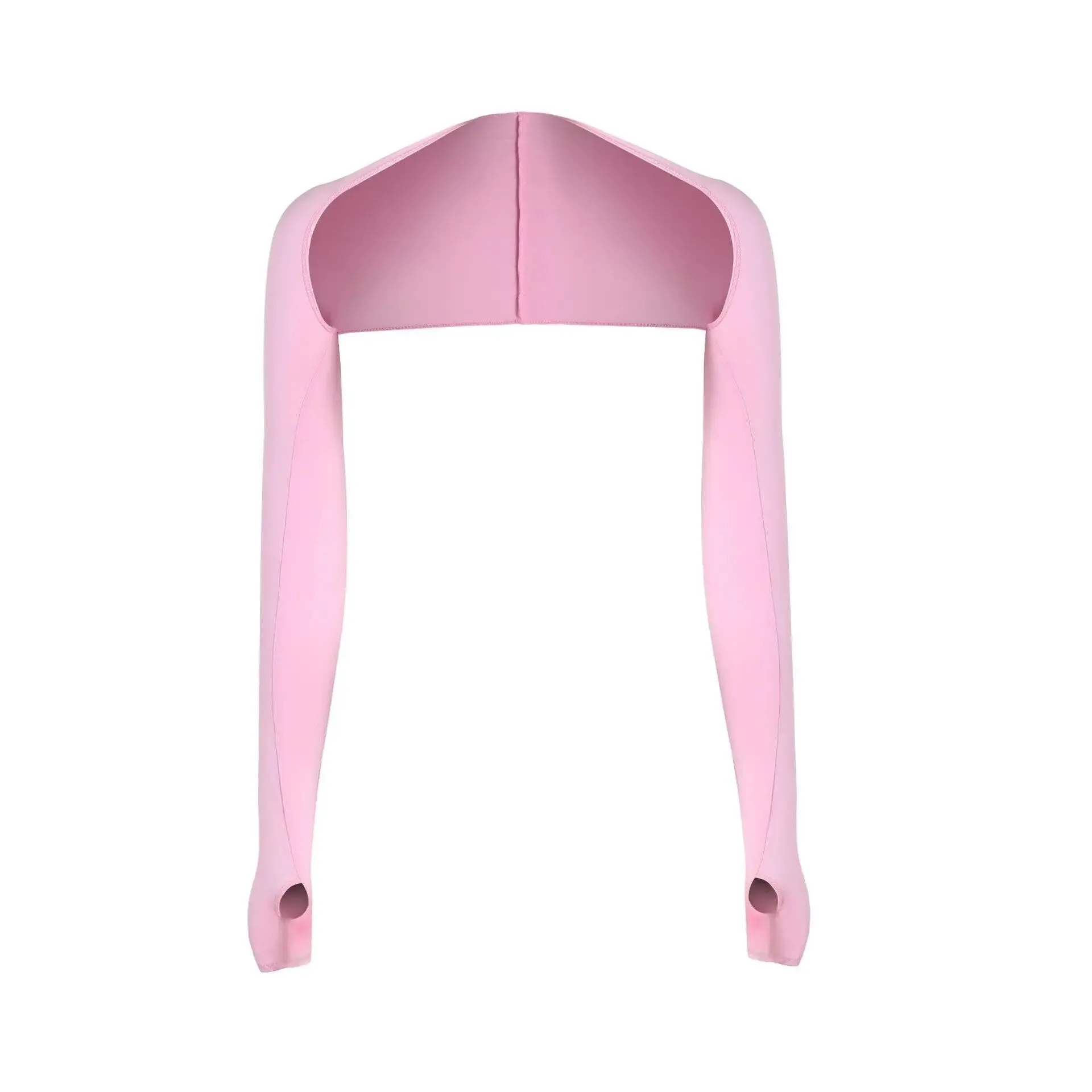 Women Thumbhole Long Sleeve Bolero Shrug Solid Color Open Front Cropped Cardigan Top Slim Fit Sunscreen Jacket