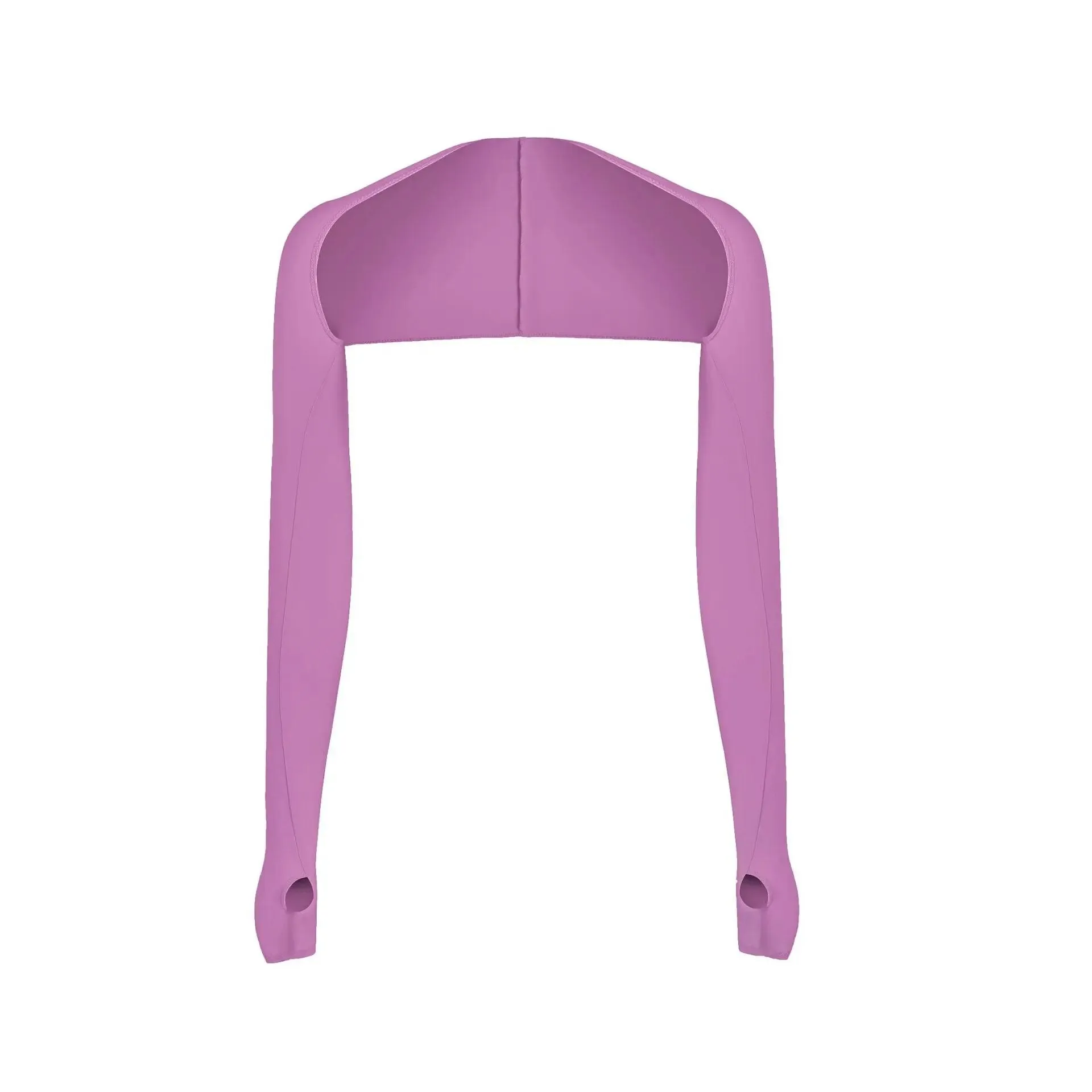 Women Thumbhole Long Sleeve Bolero Shrug Solid Color Open Front Cropped Cardigan Top Slim Fit Sunscreen Jacket