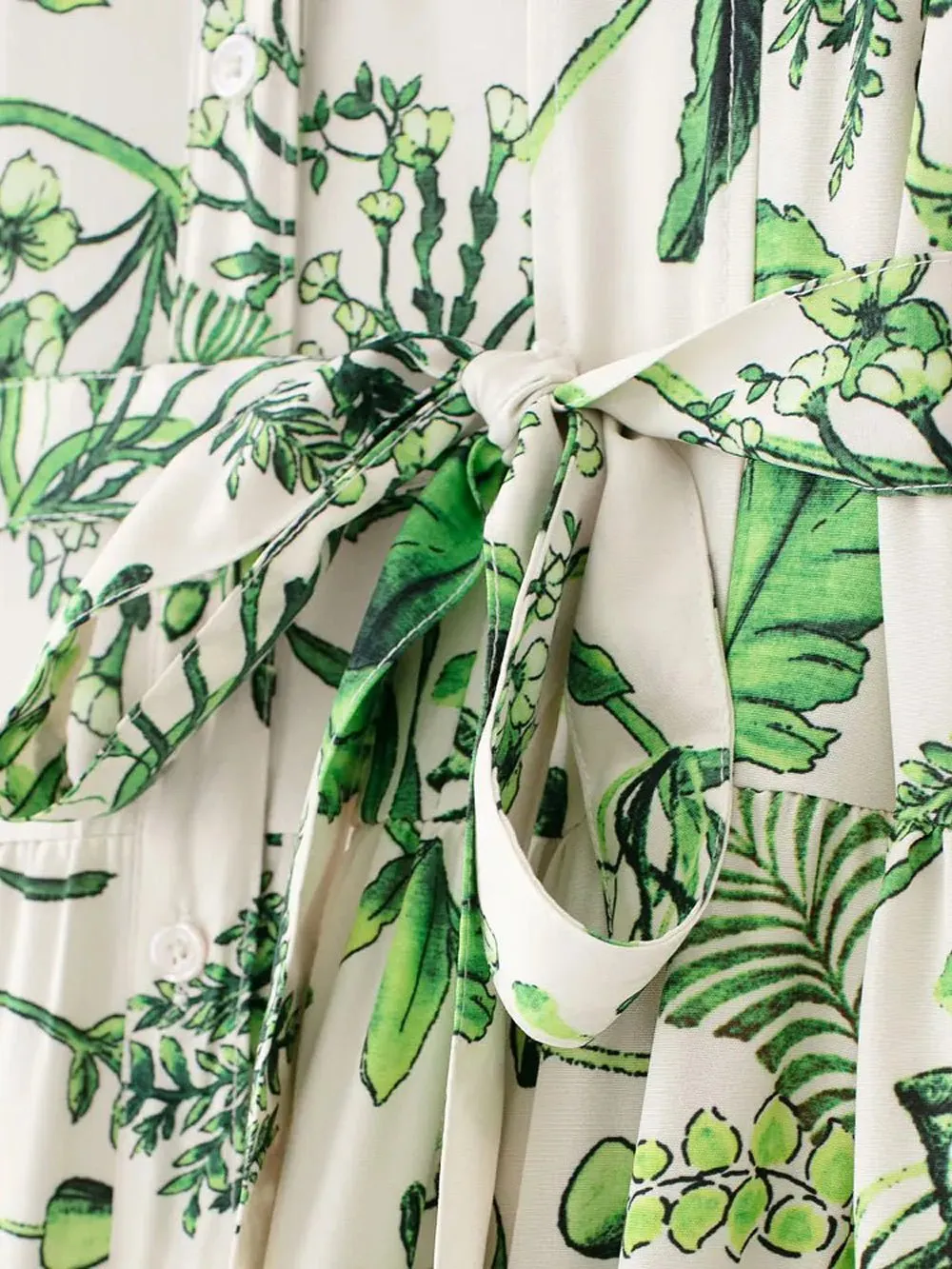 Zara Floral Midi Dress